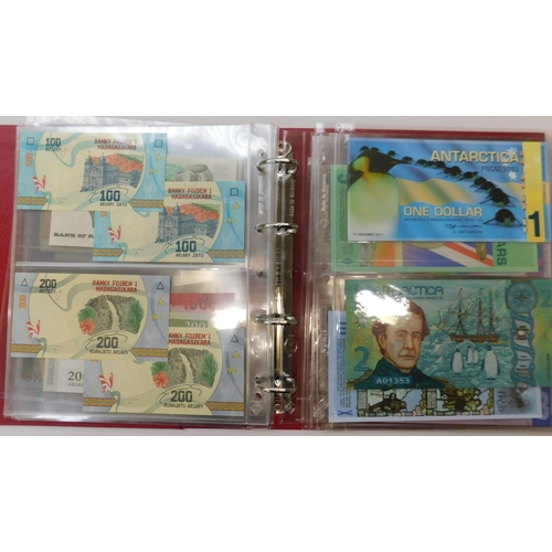 23 - Commonwealth & World notes - in folder...