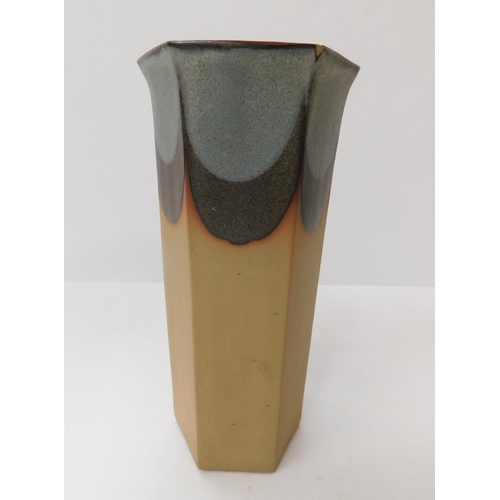 231A - Art pottery - stoneware vase/approx 8.5