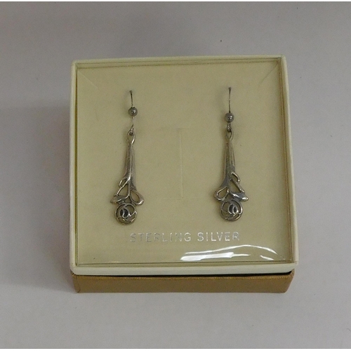 255 - Sterling silver earrings - boxed