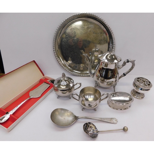 53 - Silver plated ware