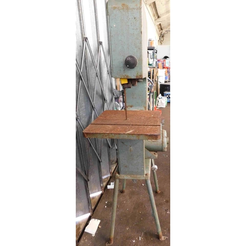 533 - Large industrial band saw on stand w/o...