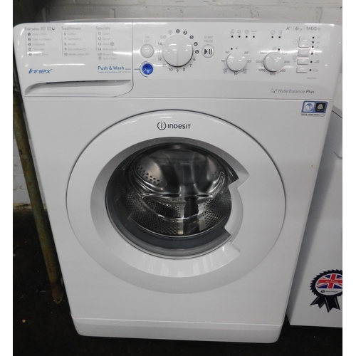 534 - Indesit washing machine W/O...