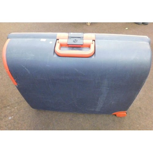 536 - Carlton hard case suitcase...