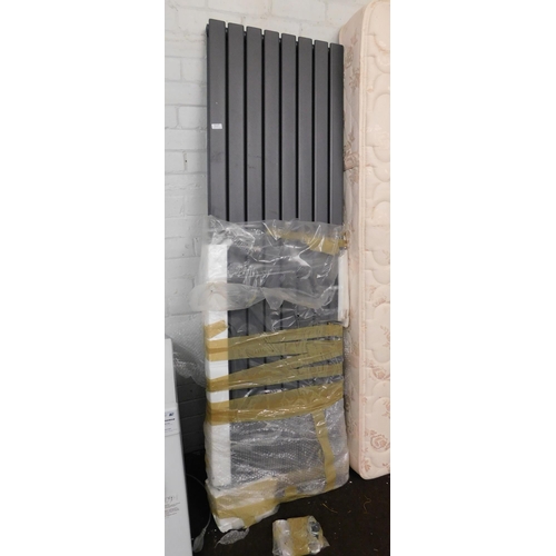 537 - Upright cast iron radiator - new, approx. 73