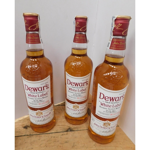 64 - Three - bottles of Dewar's Scotch Whiskey - sealed as new