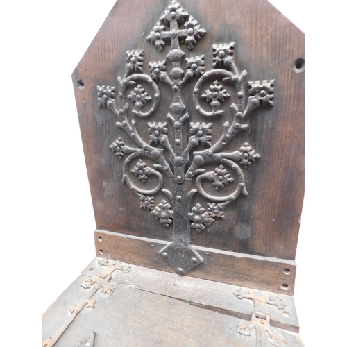 645 - 18th Century church collection box/ offertory