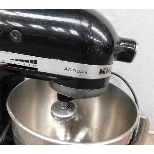 682 - Kitchen Aid Artison mixer - model 5KSM150, W/O