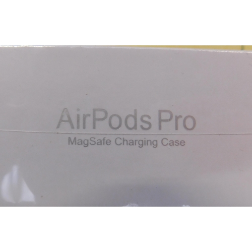 713A - New and sealed Apple Air Pod Pro with wireless charging case