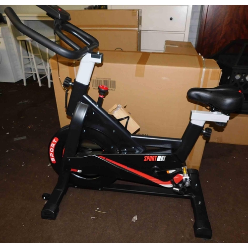 761 - Spin bike - boxed (new/unused) Photo for display