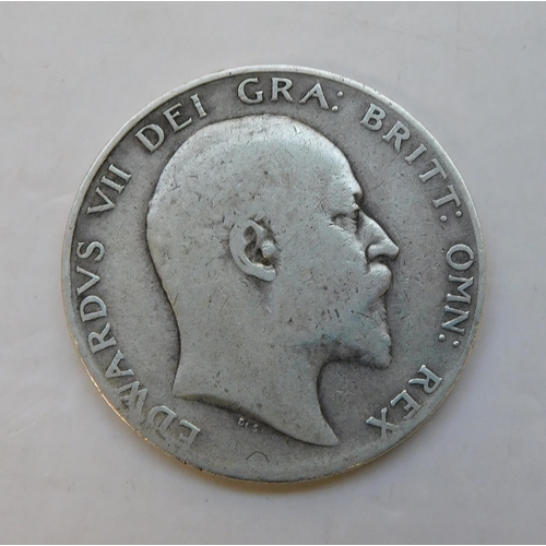 96 - 1902 dated - Edward VII - Half Crown coin