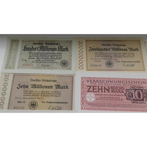 11 - Nine - German banknotes