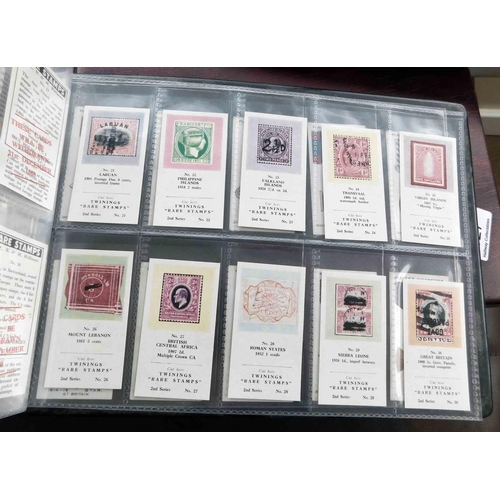 127 - Two - albums of cigarette cards