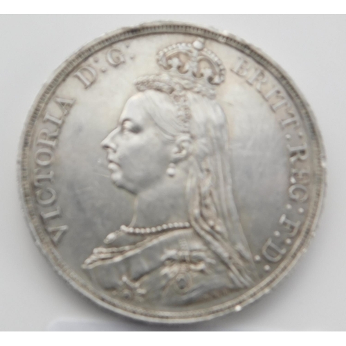 16 - 1897 dated - Victorian Crown coin