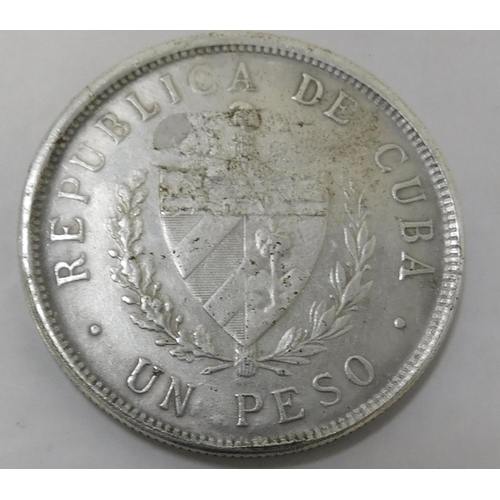 174 - 1932 dated - Cuban One Peso/Star Peso coin