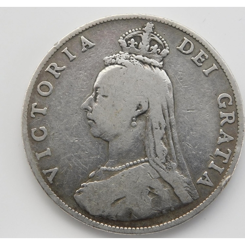 19 - 1887 dated - Victorian/Diamond Jubilee - Florin coin