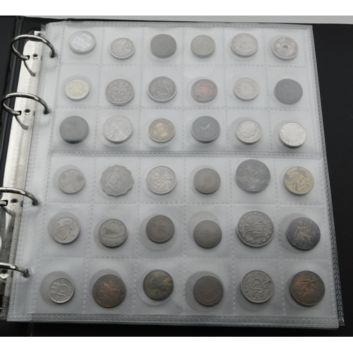 48 - Album of UK & World coins - George II onwards