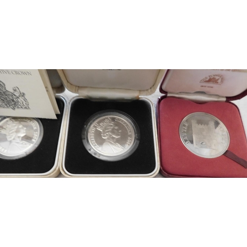 51 - Cased coins & medals