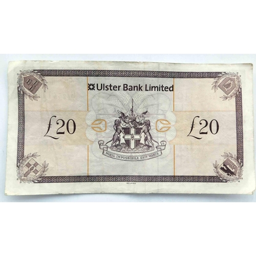 96 - Ulster bank limited - Twenty Pound note