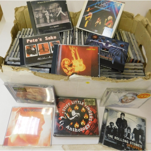 23 - Rock & Pop CDs including - The Who/The Rollin Stones/ Jimmy Page/Nazareth & Mott