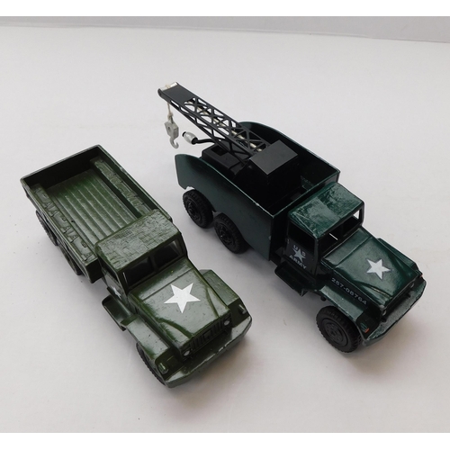 285 - Two - Corgi/Major - die cast/military vehicles