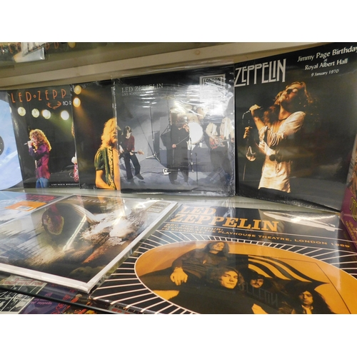 41 - Collection of Led Zeppelin LPs & singles