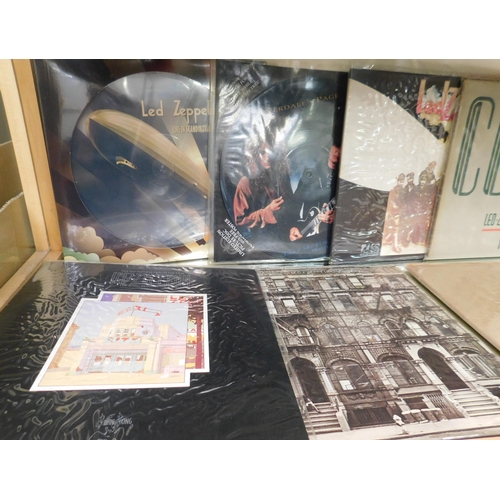 41 - Collection of Led Zeppelin LPs & singles