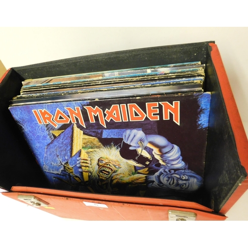 5 - Twenty one - Heavy Metal records including - Iron Maiden & Black Sabbath