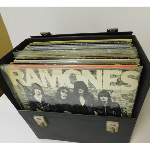 8 - Forty two - Punk LPs including - The Sex Pistols/The Ramones/The Clash & The Damned