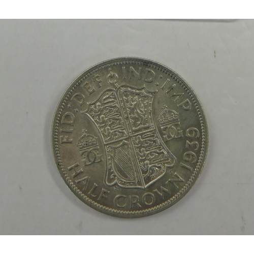 222 - 1939 dated - Half Crown coin