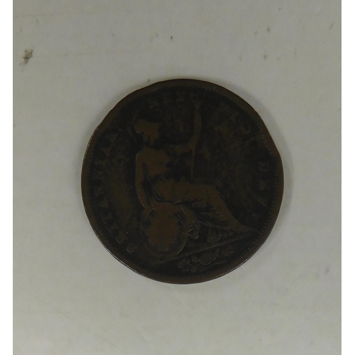 241 - 1825 dated - George IV/Penny coin