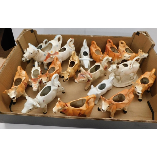 36 - Vintage ceramic - Jersey cow creamers