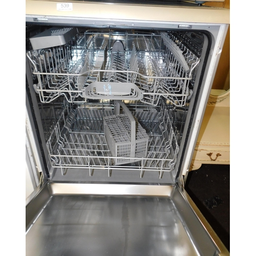 539 - Bosch dishwasher in W/O