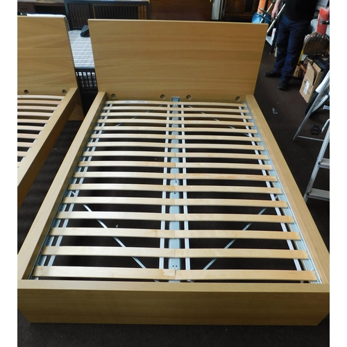 555 - Ikea double bed frame