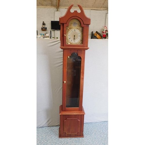 562a - Tempus Fugit reproduction grandfather clock