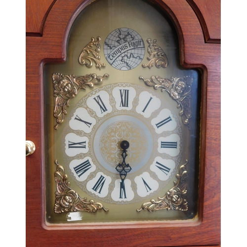 562a - Tempus Fugit reproduction grandfather clock