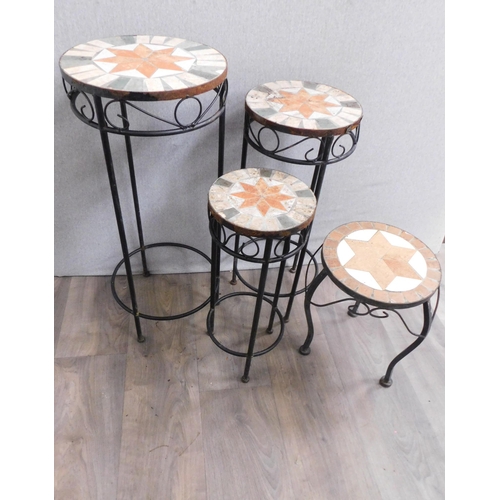 641 - Assorted plant stands