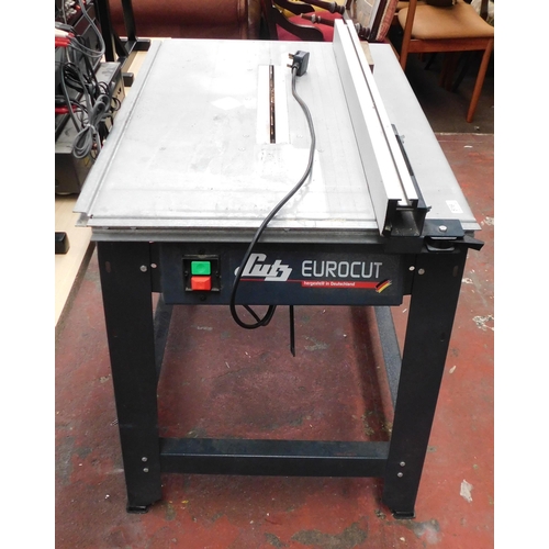 816 - Cutz Eurocut table saw in W/O