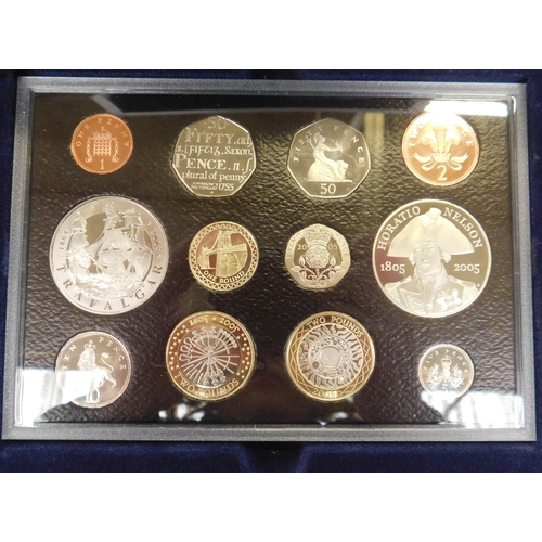 260 - 2005 - UK Executive Proof coin set