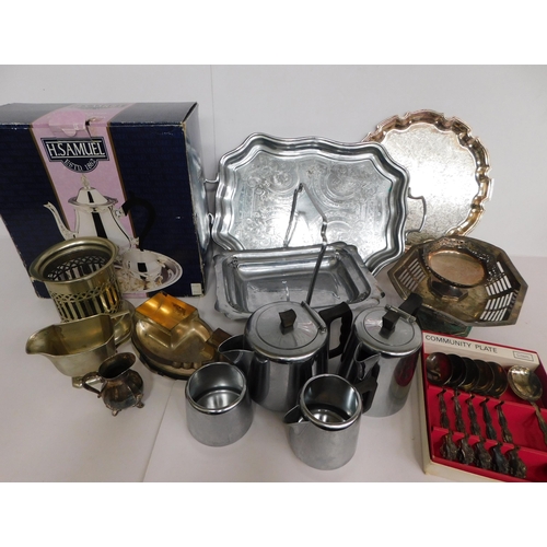 34 - Metalware & cutlery - including silver plate