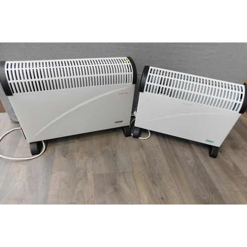 526 - 2x Electric heaters W/O