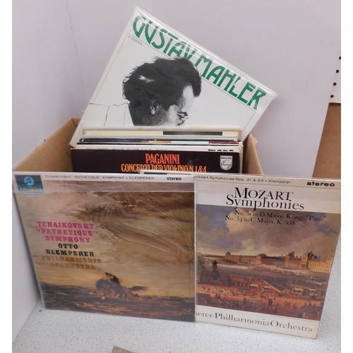 60A - European - Classical music records - including Mozart & Elgar