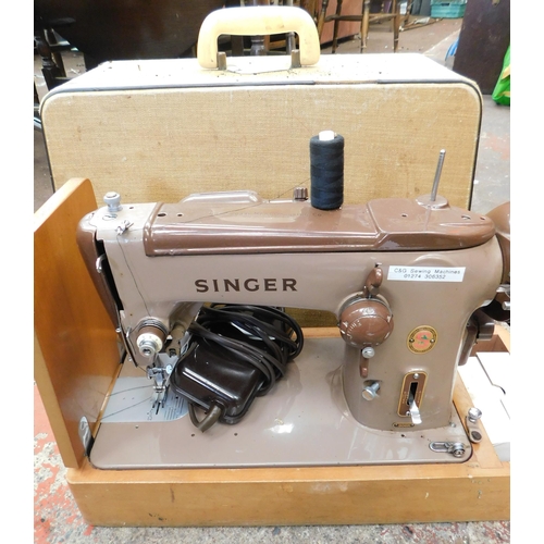 618 - Singer sewing machine - unchecked