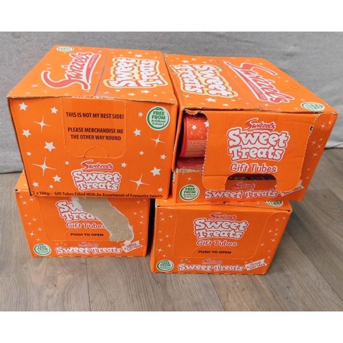 622 - 4 Boxes of 8 per box Swizzels Sweet Treats gift tubes - BB 02/23