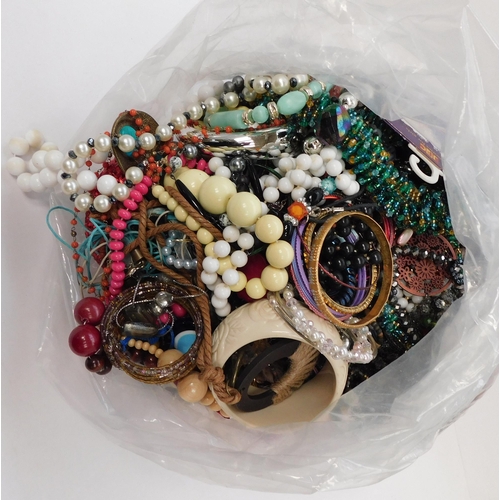 75 - Approximately - 10kg of costume jewellery