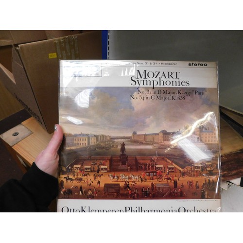 60A - European - Classical music records - including Mozart & Elgar