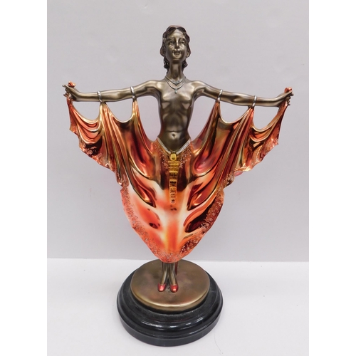 13 - Contemporary - Art deco style figure