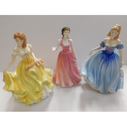 246 - Three - Royal Doulton figures - Pretty Ladies/Melissa & Sweet Music