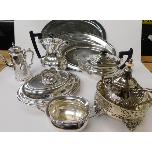 264 - Silver plated items