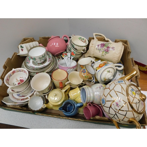 33 - Ceramics - including Lustreware/Staffordshire & Indian Tree