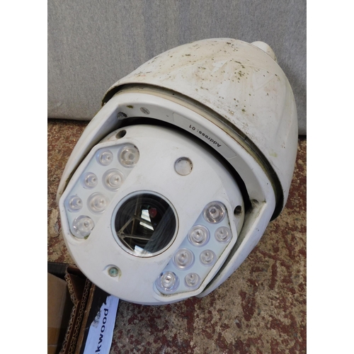 515 - Large rotating security camera-unchecked